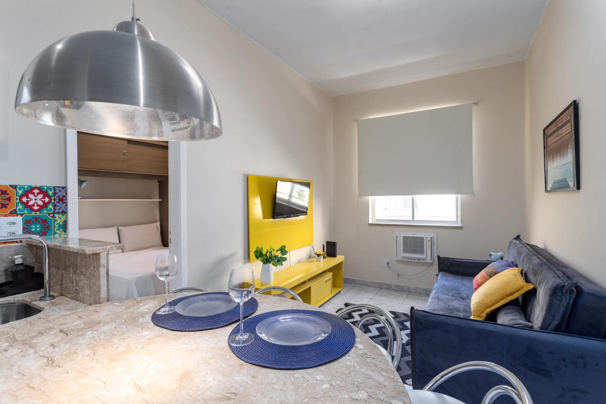 Lindo, Moderno E Pratico - E Metro Em Copacabana Apartamento Río de Janeiro